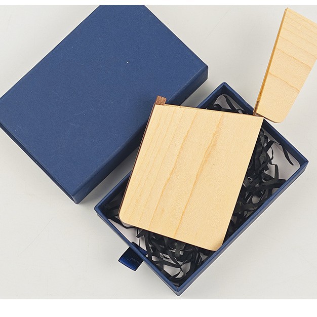 Caja de tarjeta de visita de madera portátil de nogal negro regalo de negocios titular de la tarjeta de visita de madera maciza caja de tarjeta de visita ultrafina letras transfronterizas