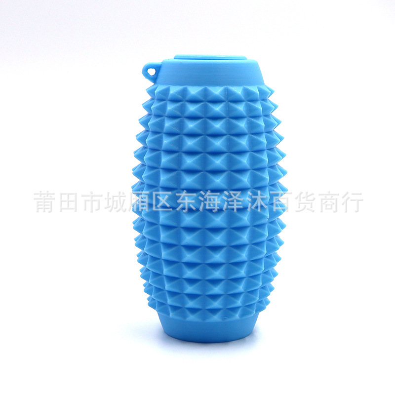 クロスボーダー 3D プリント Spiky Grippie Stim キーホルダーポータブル指先減圧マッサージキーホルダー|undefined