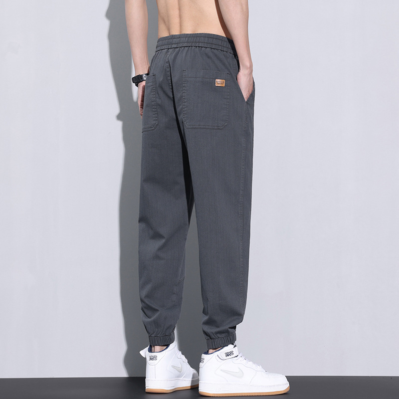 Summer thin universal fashionable comfortable breathable trousers