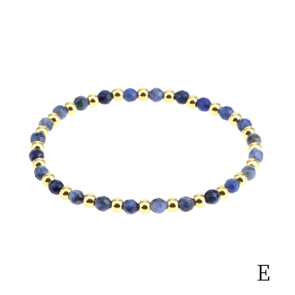 Fashion Geometric Semi-precious stone Beaded Womenu0027S Bracelets 1 Piece