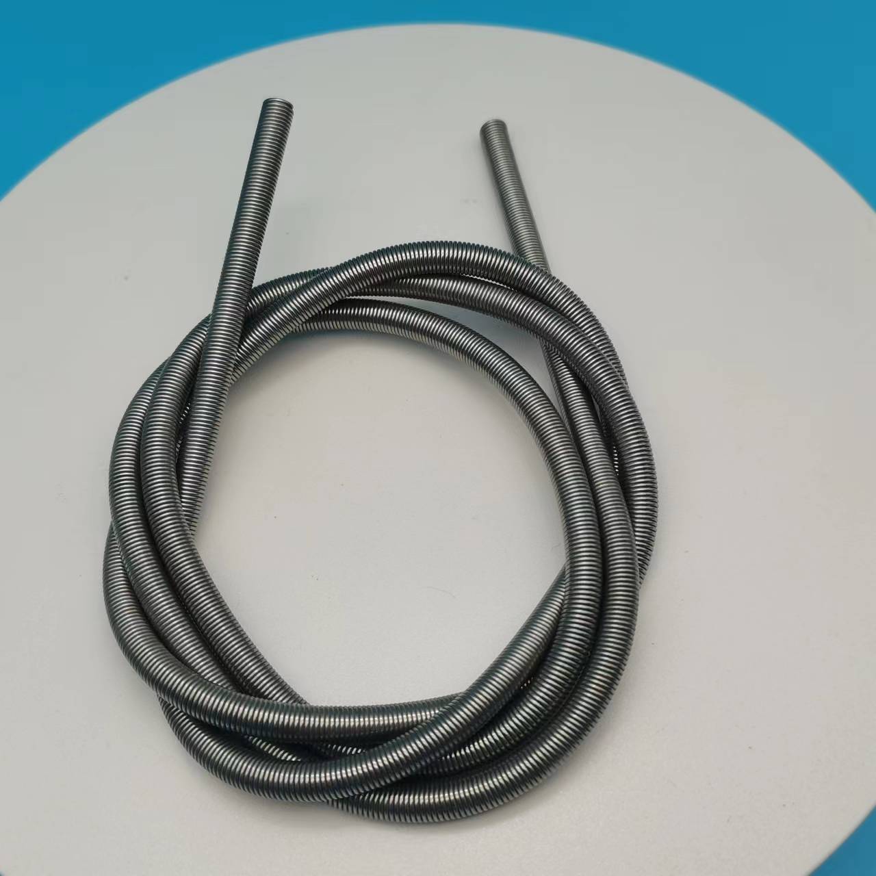 工厂供货不锈钢1米拉伸弹簧弹簧钢拉簧捆树牌拉簧钢丝高弹性