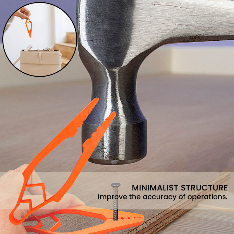 Nuevo producto transfronterizo Hammer nail rack casero de uso diario B3880 marco de clavos de martillo