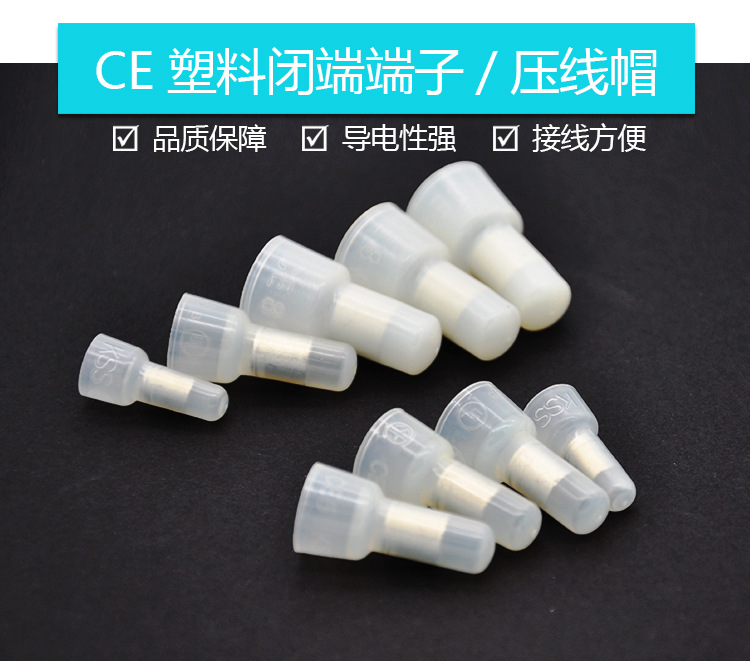 CE-1V0台湾凯士士kss-闭端端子 100个/包