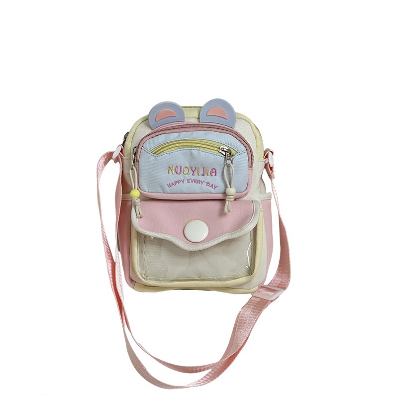 2026 nuevo paquete de niños de estilo extranjero de dibujos animados de dopamina bolsas de dolor pequeñas y ligeras bolsas de viaje de primavera para niños y niñas