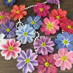 仿真格桑花花头 手感保湿花朵diy发夹头饰服装装饰伴手礼材料批发