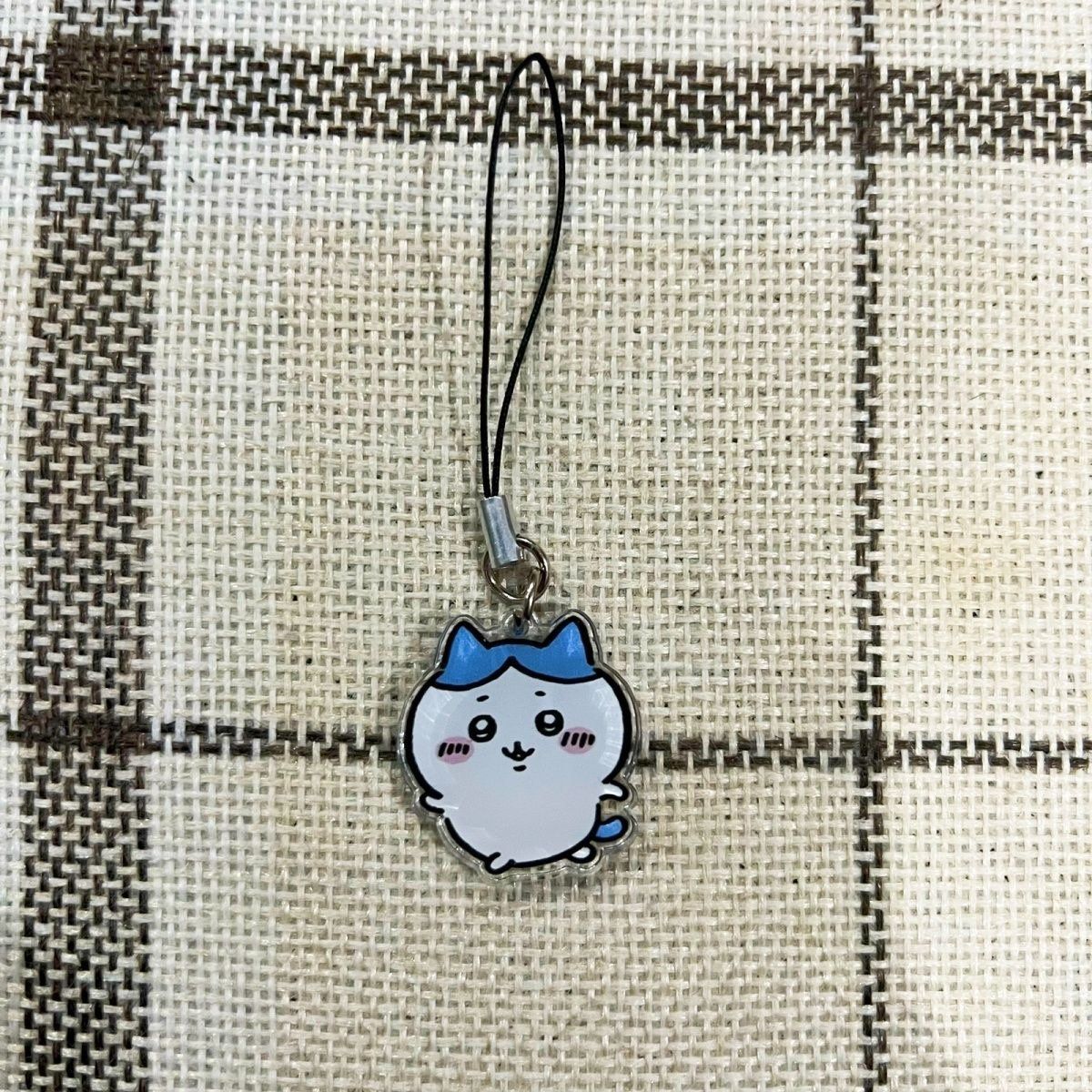 Chiikawa cadena de teléfono móvil Usaki regalo de estudiante Jiyikava lindo colgante cordón pequeño colgante image 8