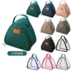 Large triangle bag dark green