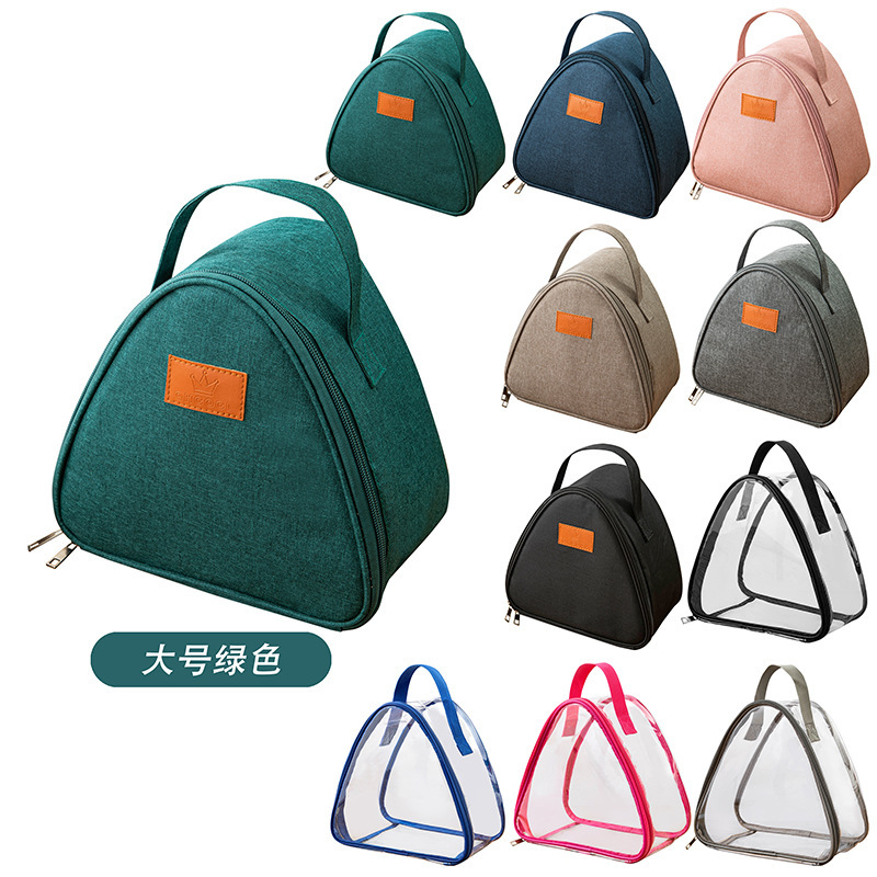 弁当箱の手提げ保温袋のアルミ箔を厚くして保温して弁当箱の袋を包んで食事をします。|undefined