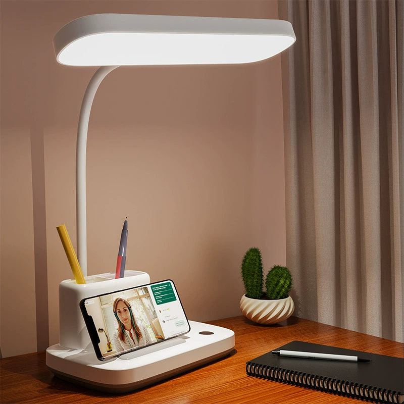 LED складная настольная лампа для кровати, учебная лампа для учеников начальной школы, ночник в спальню, регулируемая читательская лампа