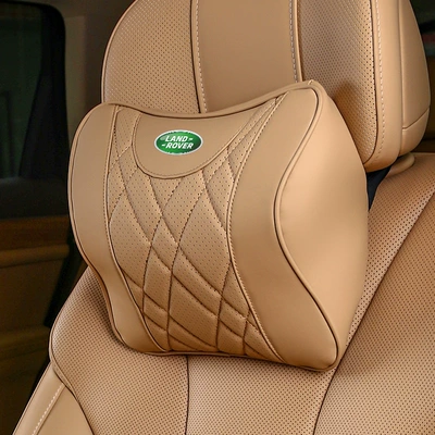 Seat Pad Accessories, Car roof lining - 1-land-rover-headrest-amber-brown