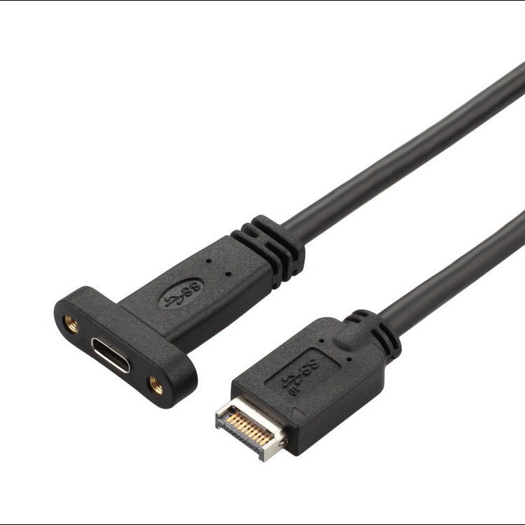 type-e to-c メス ブリッジケーブル USB3.1 マザーボード-e 拡張ケーブル コンピュータケーブル アダプター マザーボード拡張|undefined