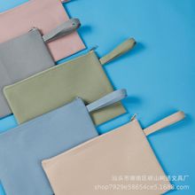A5防水耐磨拉链文件袋印logo手提袋资料试卷收纳袋帆布办公单双层