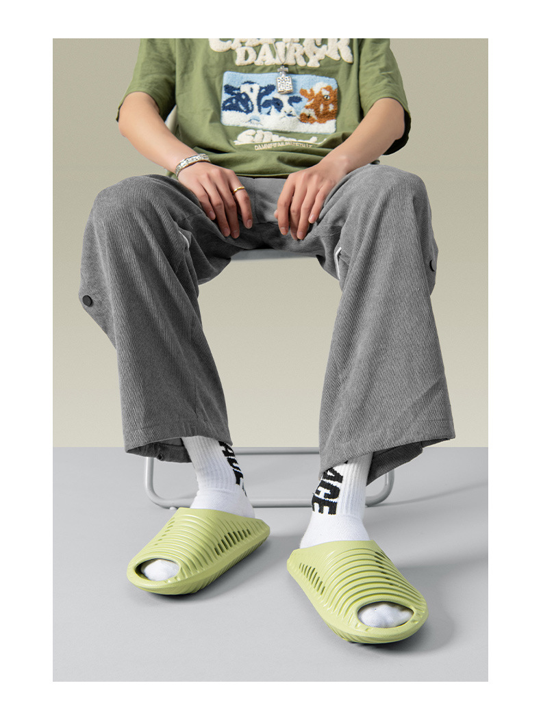 Aussehandel Plus Size Summer Flip-Flops fir Männer, héichwäerteg Gummi-Plastik-Kackgefill EVA Strandschong, liicht, fir Männer_voghion.com