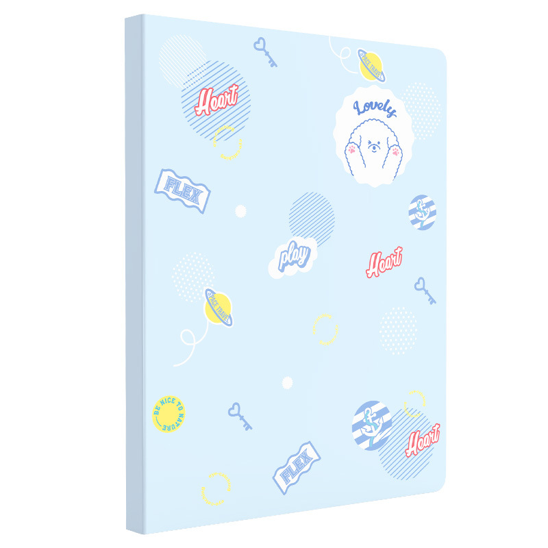 Deli Folder Inserte Libro de datos transparente Carpeta Libro de almacenamiento A4 Bolsa de almacenamiento de papel de prueba Bolsa de almacenamiento de documentos de estudiante