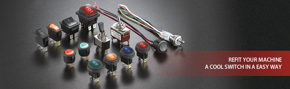 APIELE EIN-AUS 2-Positionen-Kippschalter