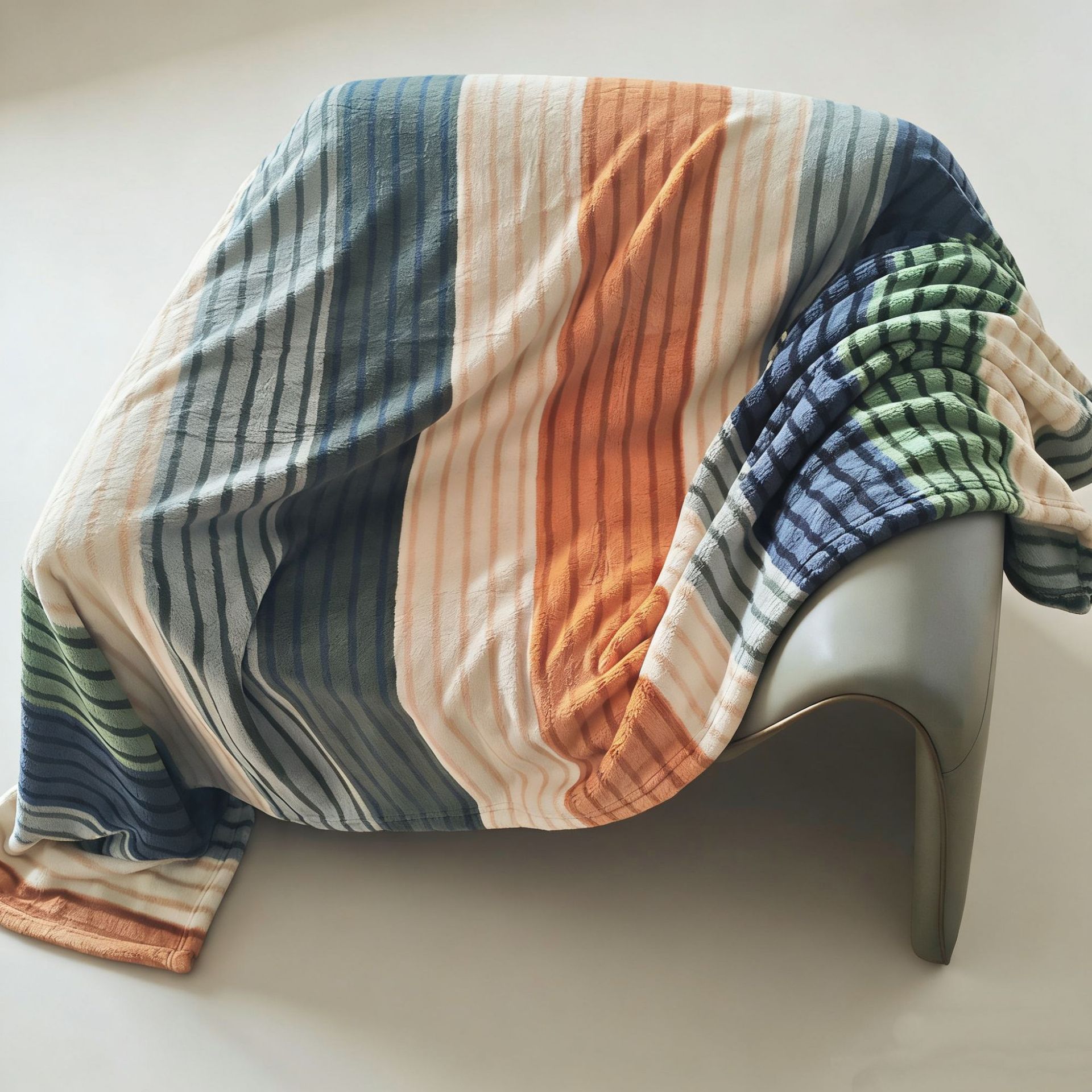 BERKXIRE毛布 ラッセル模造ウサギ毛フランネル毛布 オフィス昼寝毛布 ベベベル加厚毛布