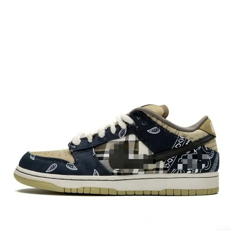 Putian Pure Original Dunk Purple Lobster Green Lobster Men's and Women's Couple Sports Shoes Ins Trendy Casual Sneakers First Layer Leather
