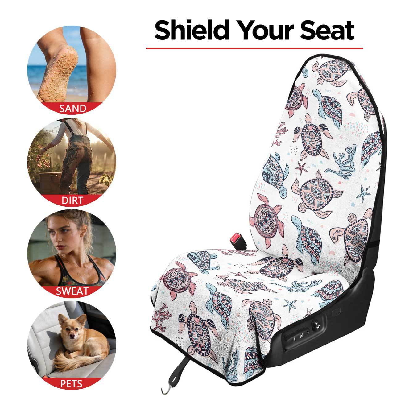 Marine seat towel cover front seat protector suitable for gym and exercise, universal for all seasons and car use