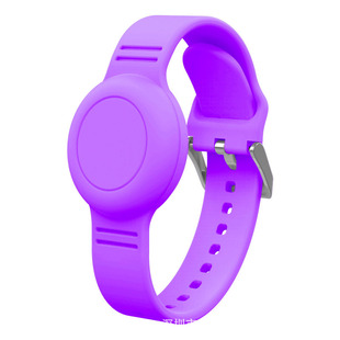 Extended version suitable for Apple children's silicone bracelet wristband pattern airag watch strap anti-lost locator protective cover