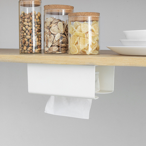 Tissue box, living room wall-mounted paper box, toilet napkin box, car household paper box, kitchen light luxury desktop