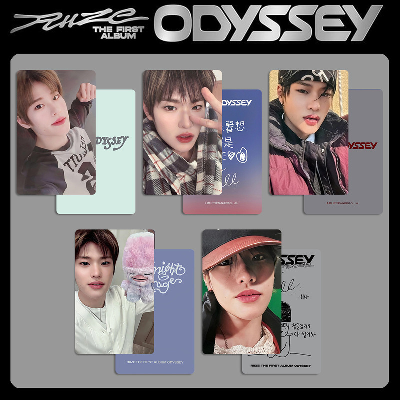RIIZE拉椅子周边个人小卡 ODYSSEY特典小卡 签售小卡随机卡BRIIZE|undefined
