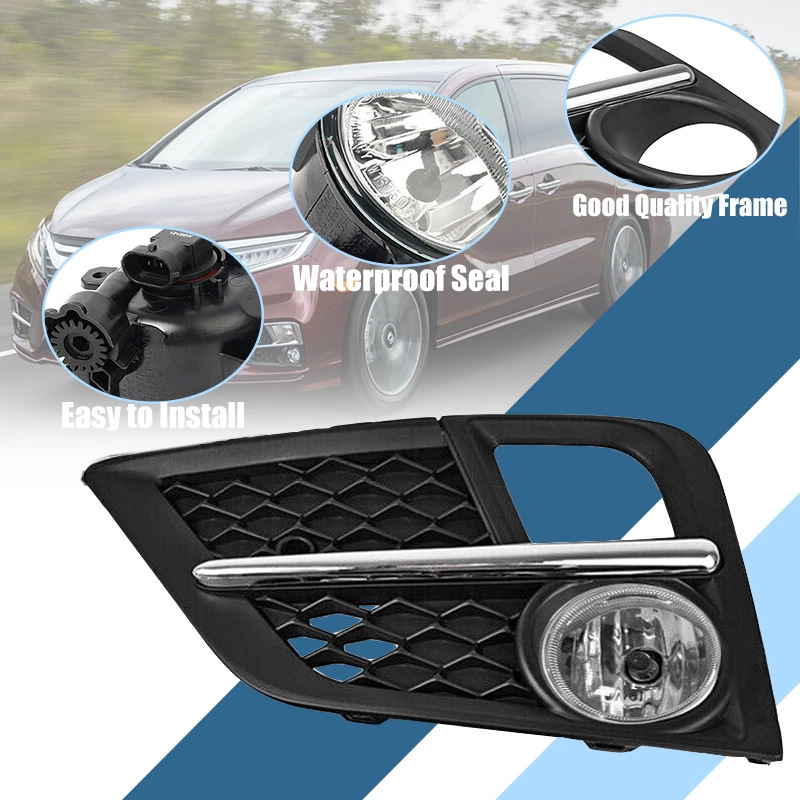 Aplicable a Honda Odyssey 2018 2019 2020 Luz de niebla halógeno LED parachoques delantero Luz de niebla delantera