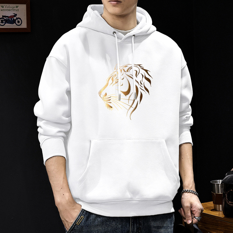 Blanco con capuz Regular - 2558