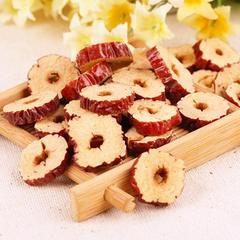 Wholesale distribution of Xinjiang jujube rings, 500g of Ruqiang ash jujube dry, for cooking porridge and making fruit tea with jujube slices, dried jujube rings.
