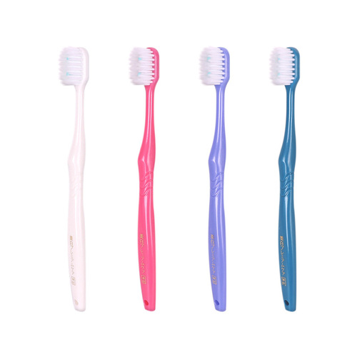 Japanese massage toothbrush 6 pieces in box, individually packaged, group purchase, adult toothbrush manufacturer, soft bristle toothbrush wholesale