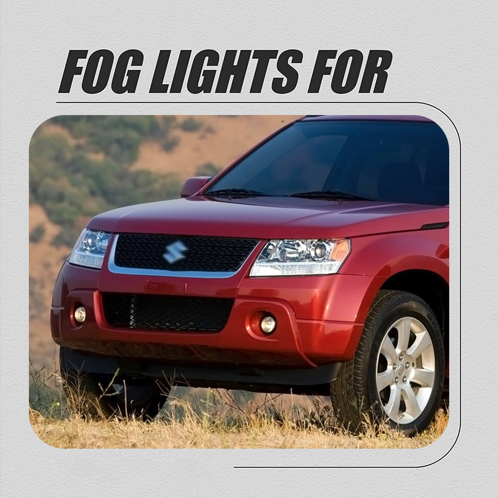 Aplicable a SUZUKI 06 - 12 GRAND VITRA conjunto de luces de niebla delanteras luces de conducción halógenas luces de parachoques delanteras