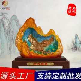 树脂工艺品;绒沙金工艺品;招财摆件