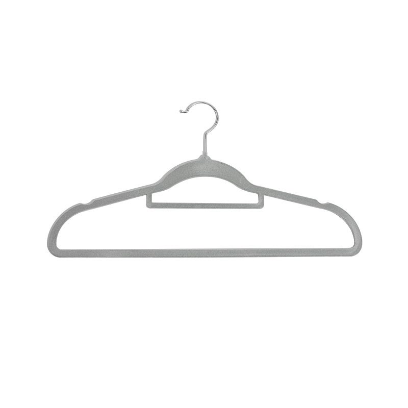 【整理整頓専用】家庭用衣類吊り下げ用植毛ハンガー、滑り止め、跡が残らない、肩の角が乾燥して濡れた衣類を乾燥させるためのハンガー|undefined