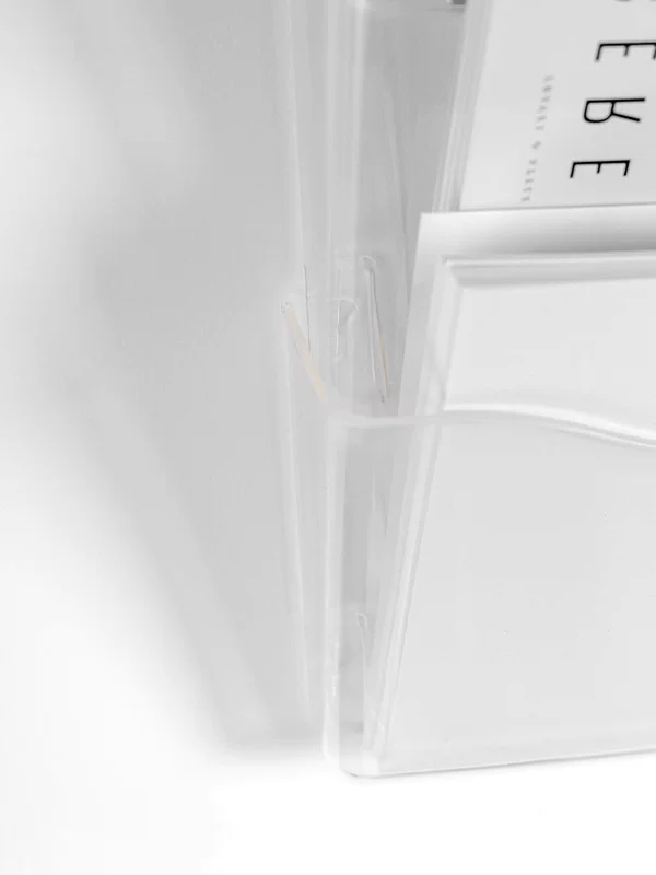 Wall folder for documents, storage box, storage system