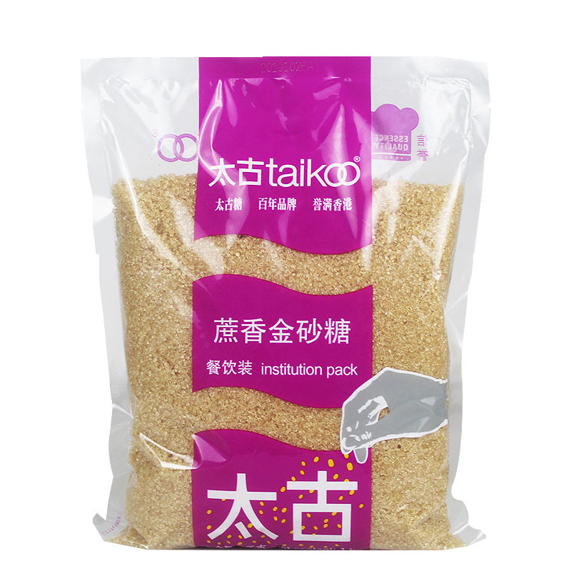 太古蔗香金砂糖 1kg批发咖啡烘焙用黄糖餐饮装甘蔗糖