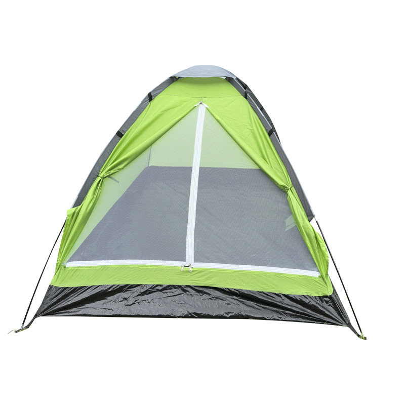 Tienda de campaña al aire libre 2 personas camping individual doble tienda de campaña engrosada al aire libre