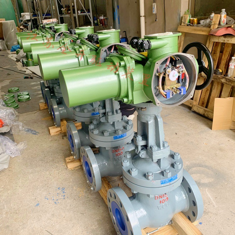 矿用本安型电动闸阀MZ941H-100C-DN150隔爆型大口径调节闸阀