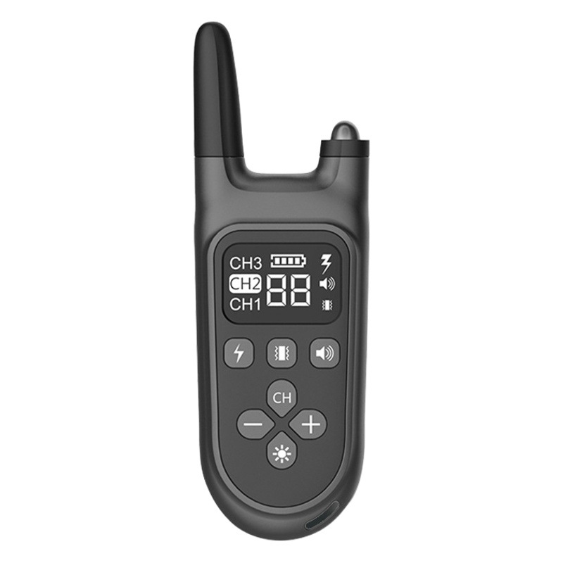 FUENTE fabricante transfronterizo anti-ladridos perro dispositivo de parada mascota collar de choque eléctrico control remoto ultrasónico entrenador de perros automático