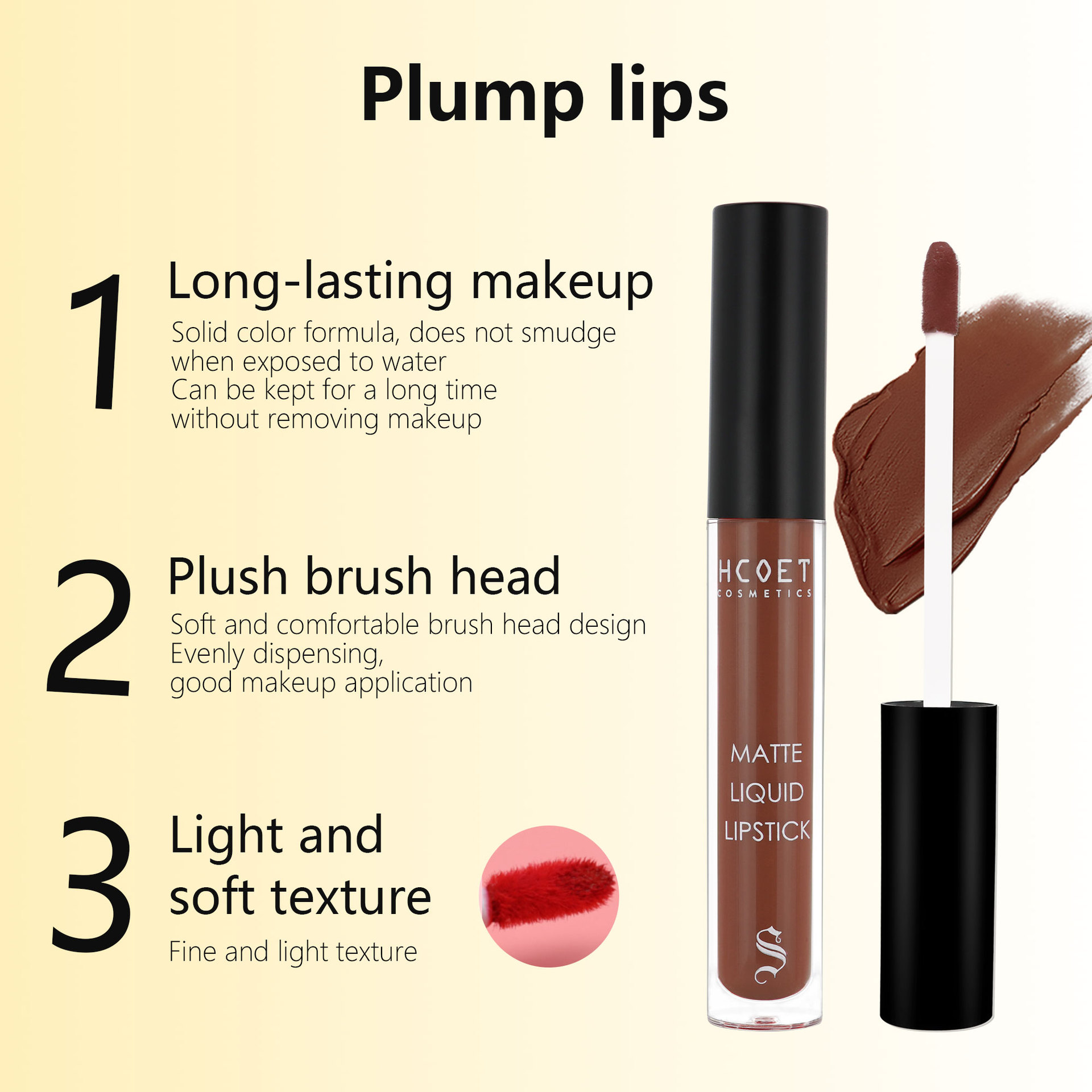 SHCOETY matte lip gloss Cross-border European and American lip and cheek dual-purpose lipstick lip gloss, long-lasting without fading and not sticking to the cup Application Scenario