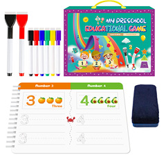 Children's handwriting practice book for toddlers preschool learning Montessori early education toys shape alphabet number practice book
