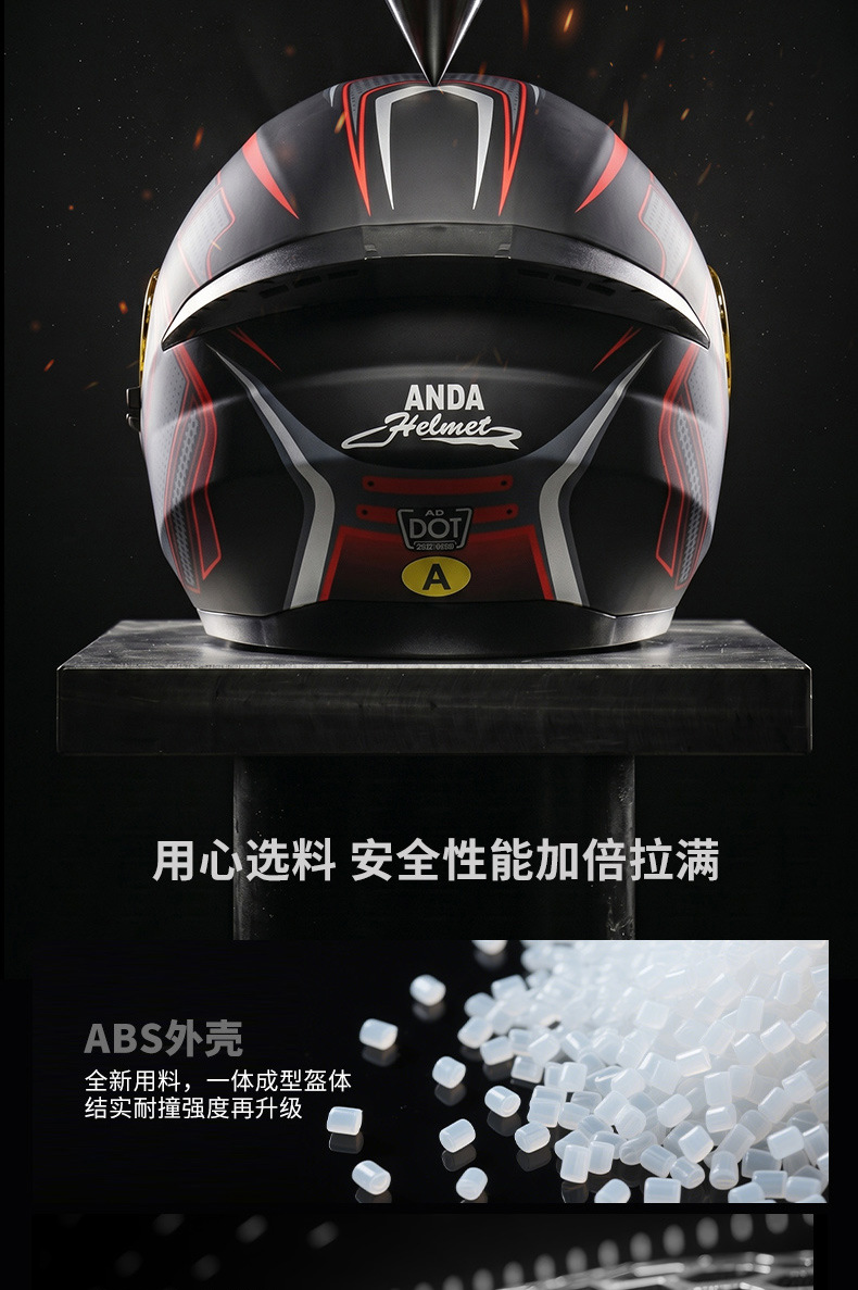 Ad Electric Motorcycle Helmet 3C Certified Men's and Women's Motorcycle Riding Half Helmet Breathable All-Season Safety Helmet