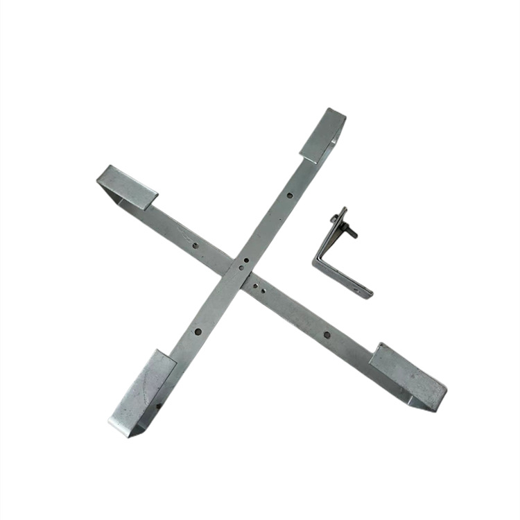 热镀锌光缆余缆架 电力金具   十字形 杆用转角塔用 衡利兴光电