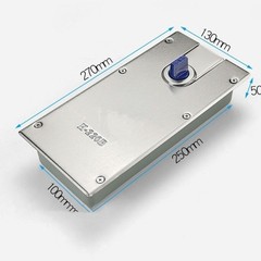 汎用埋込式ドアスプリング 220B818322 フレームドア・フレームレスガラスドア用 500kg対応