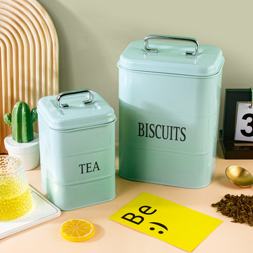 Tea can Nordic storage storage can coffee can moisture-proof milk powder can coffee bean storage can coffee powder sealed can