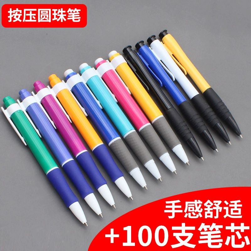 Blue black ballpoint pen for office for elementary school students