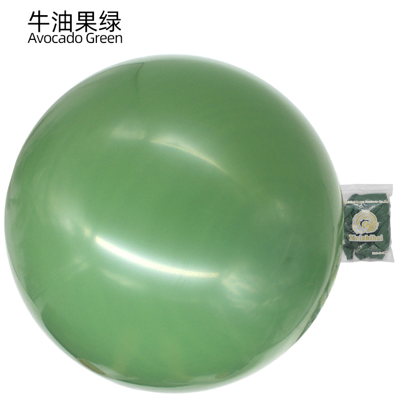 Hermosos globos de látex mate redondos y gruesos de 36 pulgadas de color vintage, ideales para la venta en mercados nocturnos, para decoración y arreglos.