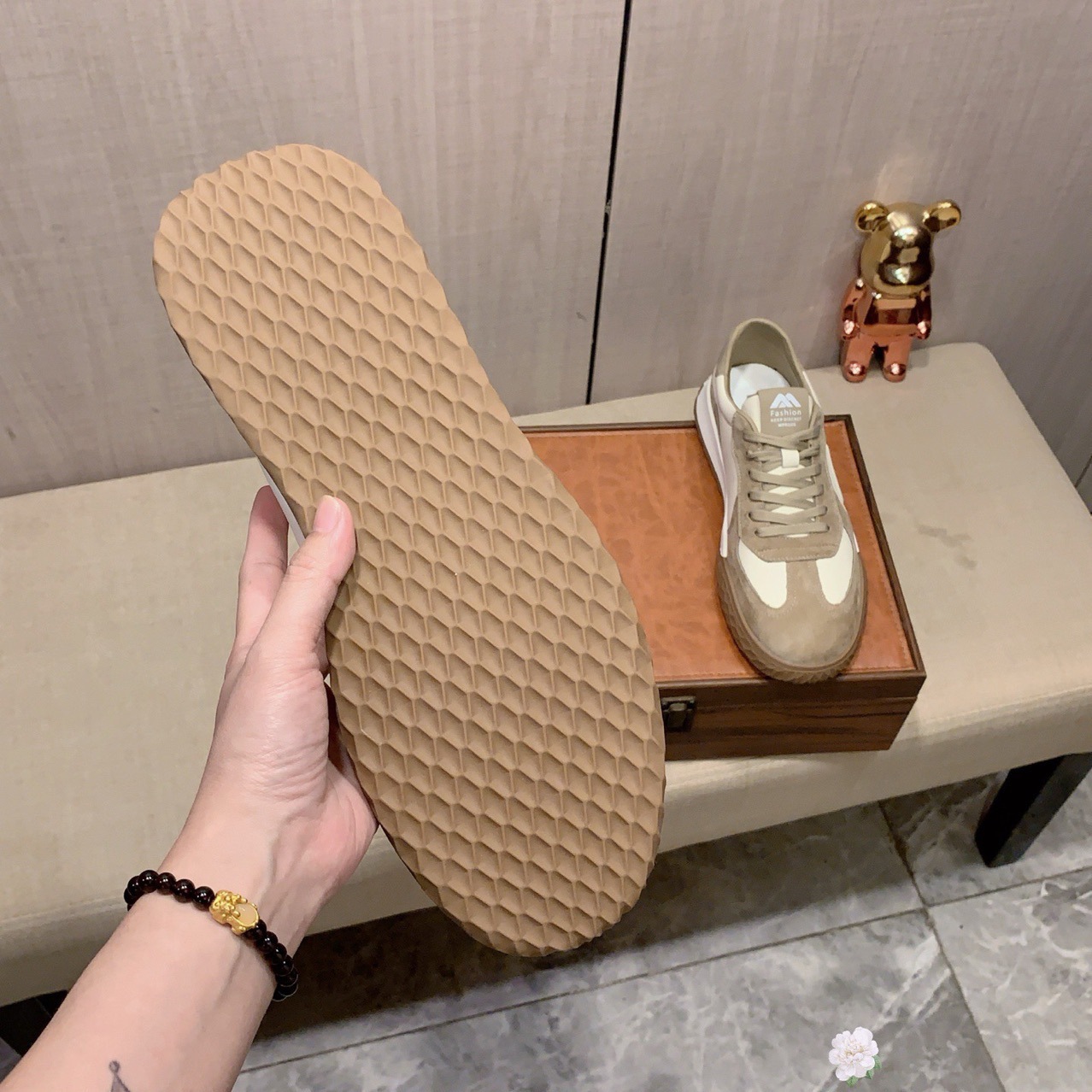 Baskets homme en cuir véritable chaussures décontractées plat_voghion.com