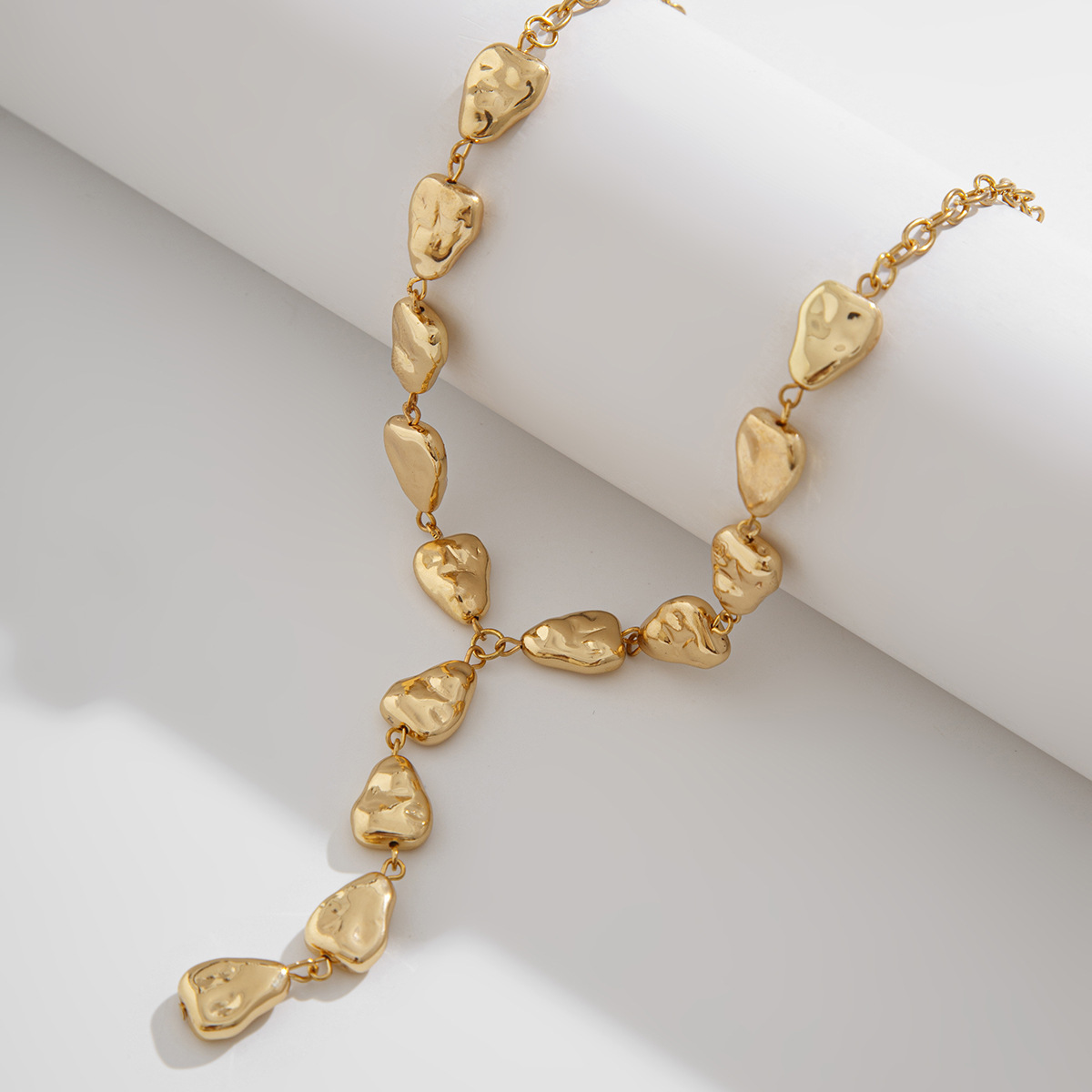 CCB, Alloy Material Elegant Geometric CCB Alloy Y-necklaces Wholesale