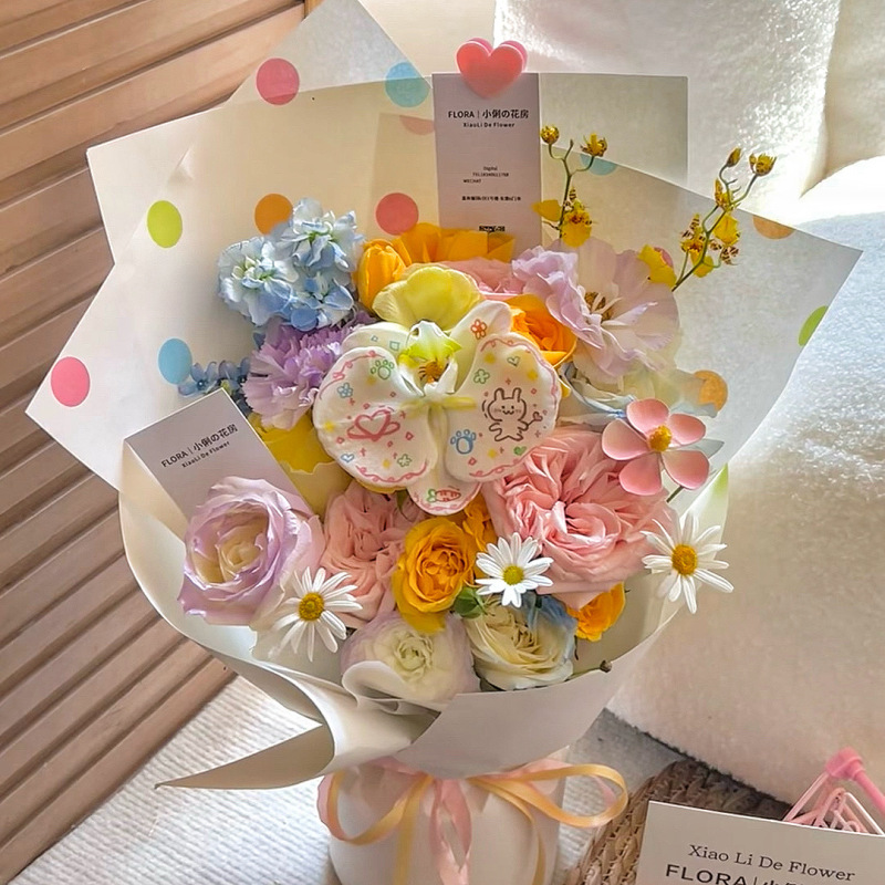 新しいハロウィーンの模擬石鹸の花束、ネットで人気の売れ筋商品、同級生や友達へのプレゼント、お土産に最適|undefined