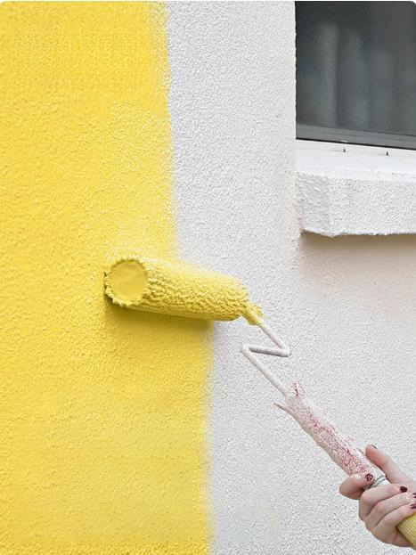 25KG外墙乳胶漆家用毛胚房户外墙面自刷彩色油漆室外防水防晒涂料