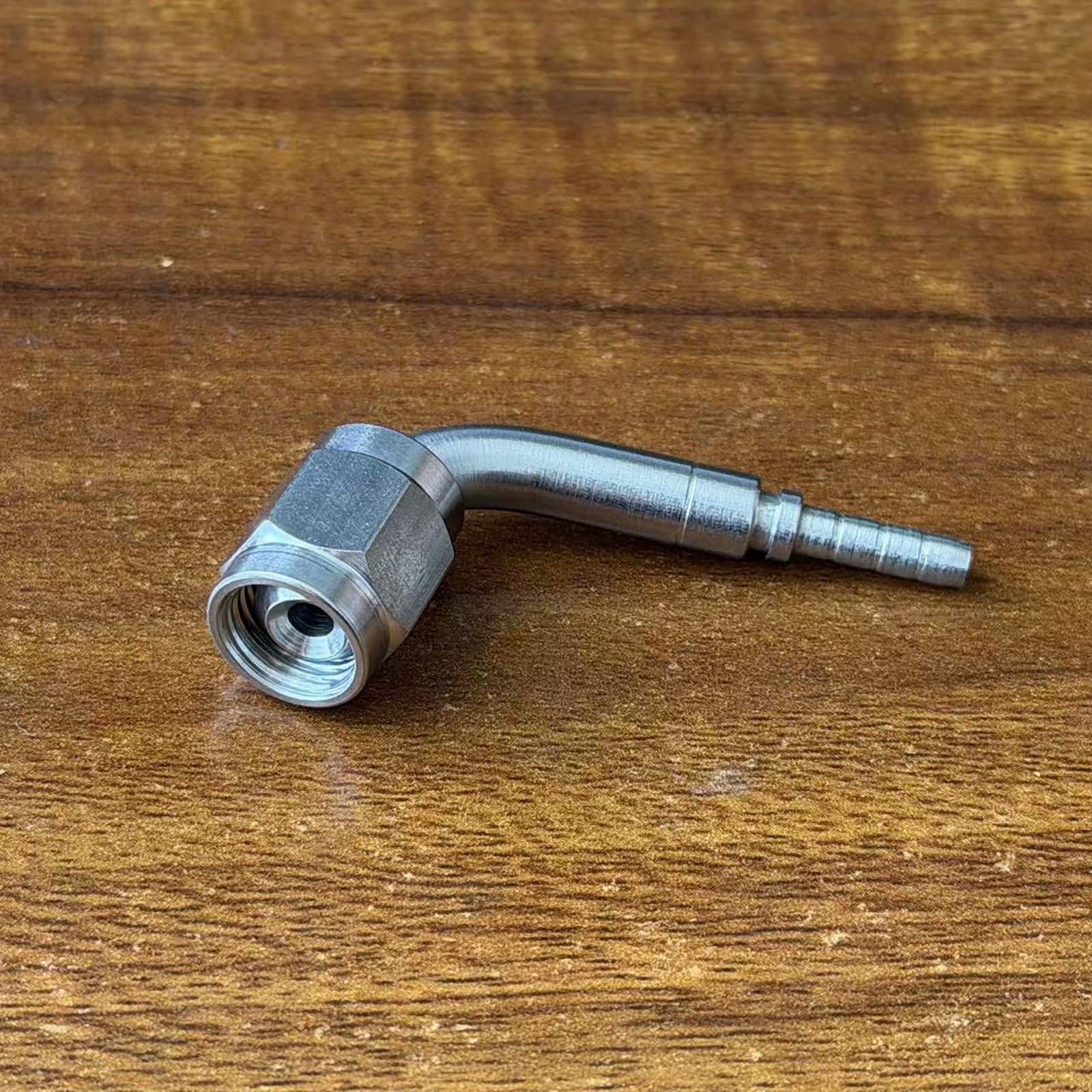 M10 stainless steel brake hose connector 0/28/90 degree internal thread crimp-type hose connector modification accessories